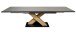 Kulissentisch >Komfort 2< in graphit / asteiche - 160x76x90cm (BxHxT)