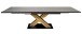 Kulissentisch >Komfort 2< in graphit / plankeneiche - 160x76x90cm (BxHxT)