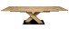 Kulissentisch >Komfort 2< in plankeneiche / asteiche - 180x76x90cm (BxHxT)