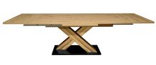 Kulissentisch >Komfort 2< in asteiche / plankeneiche - 180x76x90cm (BxHxT)