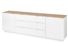 Lowboard >Core< in weiß supermatt Dekor, MDF,...