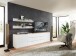 Wandboard >Core< in weiß supermatt Dekor, MDF, Spannplatte - 120x16x22cm (BxHxT)