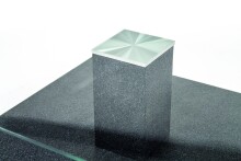 Couchtisch >4/207-24< in Granit Optik, MDF - 80x80x40cm (LxBxH)