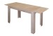 Kulissentisch >Bull< ausziehbar bis 150cm, eiche sägerau - 110(150)x75x60cm (BxHxT)