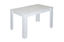 Esstisch >Pit< in weiß matt - 110x75x60cm...