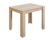 Esstisch >Pit< in eiche sägerau - 80x75x60cm...