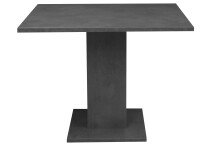 Säulen-Esstisch >Tip< in graphit - 80x76x80cm...