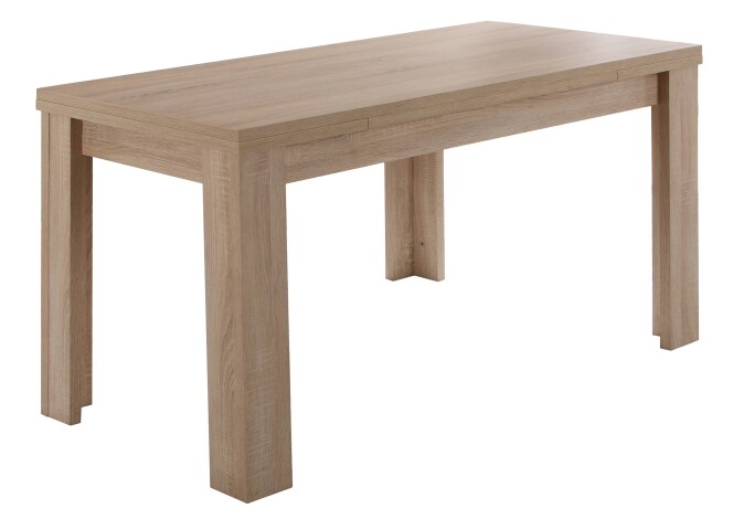 Kulissentisch >Monzi< (ausziehbar) in eiche sägerau - 110x78x60cm (BxHxT)