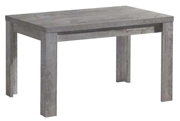 Kulissentisch >Monzi< (ausziehbar) in beton - 120x78x80cm (BxHxT)