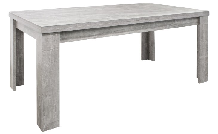 Kulissentisch >Monzi< (ausziehbar) in beton - 160x78x90cm (BxHxT)