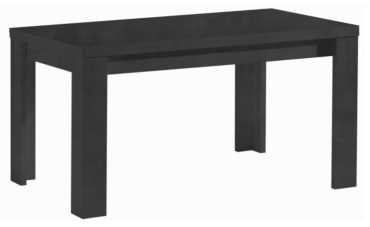 Kulissentisch >Monzi< (ausziehbar) in graphit - 160x78x90cm (BxHxT)