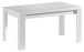 Kulissentisch >Monzi< (ausziehbar) in weiß matt - 160x78x90cm (BxHxT)
