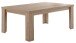 Kulissentisch >Monzi< (ausziehbar) in eiche sägerau - 180x78x90cm (BxHxT)
