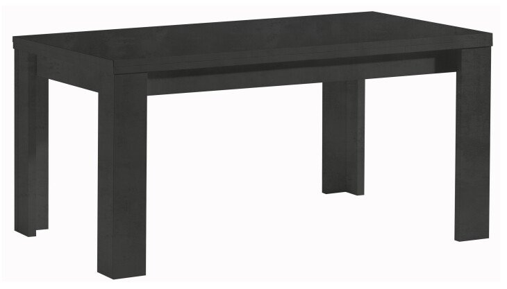 Kulissentisch >Monzi< ausziehbar bis 280cm in graphit  - 180/280x78x90cm (BxHxT)