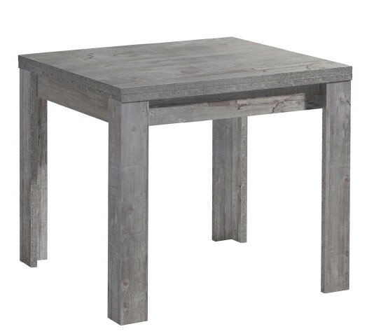 Kulissentisch >Monzi< (ausziehbar) in beton - 80/136x78x80cm (BxHxT)