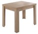 Kulissentisch >Monzi< (ausziehbar) in eiche sägerau - 80x78x80cm (BxHxT)
