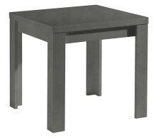 Kulissentisch >Monzi< (ausziehbar) in graphit - 80x78x80cm (BxHxT)