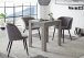 Kulissentisch >Monzi< (ausziehbar) in beton - 80x78x60cm (BxHxT)
