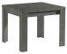 Kulissentisch >Monzi< ausziehbar bis 136cm, in graphit - 80/136x78x60cm (BxHxT)