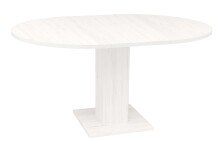 Säulen-Esstisch >Tap< (ausziehbar bis 150cm) in pino aurelio - 110(150)x76x110cm (BxHxT)