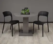 Säulen-Esstisch >Tap< (ausziehbar bis 130cm)...