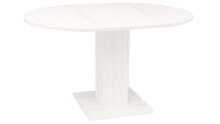 Säulen-Esstisch >Tap< (ausziehbar bis 130cm) in pino aurelio - 90(130)x76x90cm (BxHxT)
