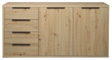 Sideboard >Clyde< in asteiche Dekor - 180x90x45cm...