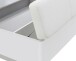 Bettanlage >Starlet Plus < in Weiß/ Weiß Glanz  - 285,3x87,3x242,2cm (BxHxT)