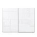 Schwebetürenschrank >Starlet Plus < in Weiß/ Weiß Glanz, 269,9x209,7x61,2cm B/H/T