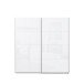 Schwebetürenschrank >Starlet Plus < in Weiß/Weiß Glanz, 200,1x209,7x61,2cm B/H/T