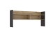 Schreibtischaufsatz >Modultrick< in Grau/ Artisan Eiche Dekor, 139,6x60x25,8cm B/H/T