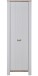 Garderobenschrank >Dijon< in Ashgrey Dekor, MDF, Spannplatte - 65x201x38 (BxHxT)