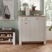 Schuhschrank >Dijon< in Ashgrey Dekor, MDF, Spannplatte - 98x105x38cm (BxHxT)
