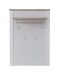 Garderobenpaneel >Dijon< in Ashgrey Dekor, MDF, Spannplatte - 81x115x30 (BxHxT)
