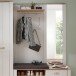 Garderobenspiegel >Dijon< in Ashgrey Dekor - 130x154x30 (BxHxT)