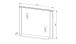 Garderobenspiegel >Dijon< in Ashgrey Dekor, MDF, Spannplatte - 98x80x17 (BxHxT)