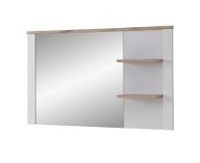 Garderobenspiegel >Dijon< in Ashgrey Dekor, MDF,...