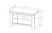 Schuhbank >Dijon< in Ashgrey Dekor, MDF, Spannplatte - 81x52x38cm (BxHxT)