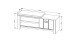 Schuhbank >Dijon< in Ashgrey Dekor, MDF, Spannplatte - 130x52x38cm (BxHxT)