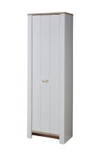 Garderoben-Set >Dijon< in Ashgrey Dekor, MDF, Spannplatte - 274x201x38cm (BxHxT)