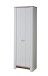 Garderoben-Set >Dijon< in Ashgrey Dekor, MDF, Spannplatte - 274x201x38cm (BxHxT)