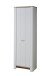 Garderoben-Set >Dijon< in Ashgrey Dekor, MDF, Spannplatte - 274x201x38cm (BxHxT)
