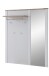 Garderoben-Set >Dijon< in Ashgrey Dekor, MDF, Spannplatte - 228x201x38cm (BxHxT)