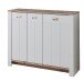 Garderoben-Set >Dijon< in Ashgrey Dekor, MDF, Spannplatte - 193x201x38cm (BxHxT)