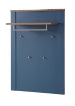 Garderobenpaneel >Dijon< in Parasian Blue Dekor -...