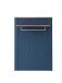 Garderobenpaneel >Dijon< in Parasian Blue Dekor - 81x115x30 (BxHxT)