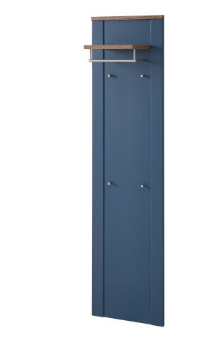 Garderobenpaneel >Dijon< in Parasian Blue Dekor - 48x188x30 (BxHxT)