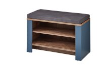 Garderoben-Set >Dijon< in Parasian Blue Dekor - 274x201x38 (BxHxT)