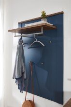 Garderoben-Set >Dijon< in Parasian Blue Dekor - 274x201x38 (BxHxT)