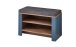 Garderoben-Set >Dijon< in Parasian Blue Dekor - 274x201x38 (BxHxT)